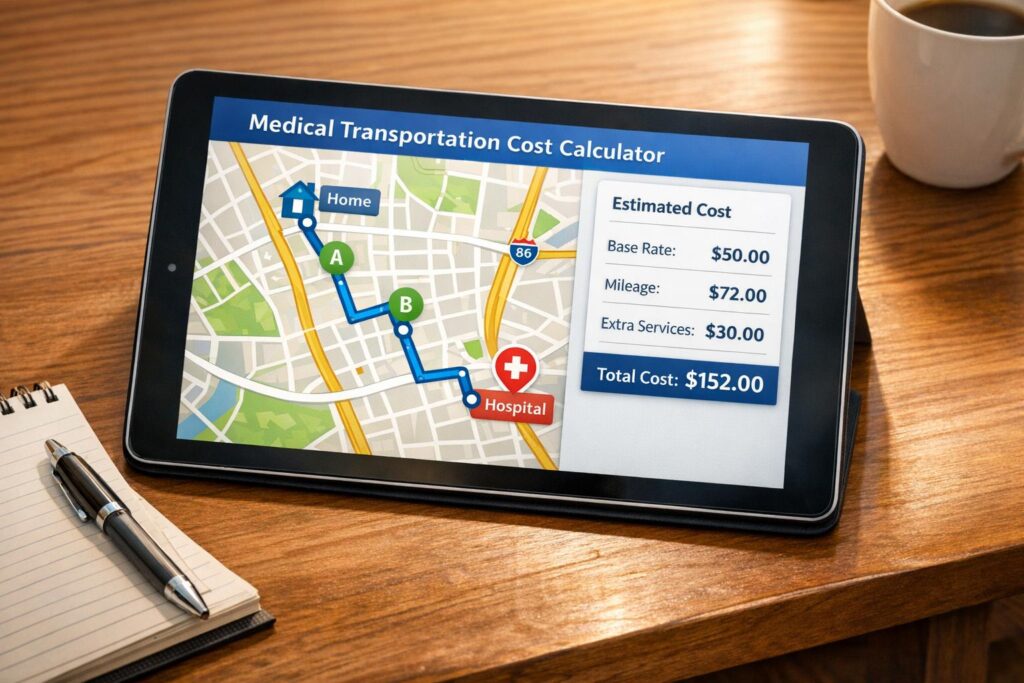 Medical Transportation Cost Calculator